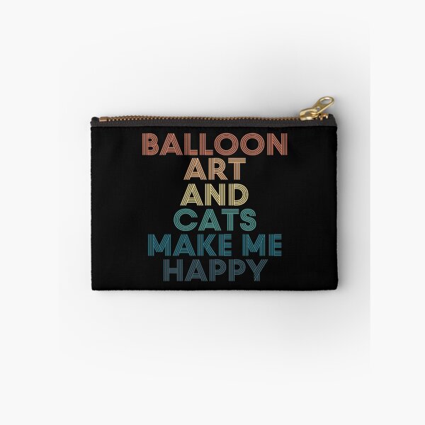 Item preview, Balloon Art And Cats Make Me Happy designed and sold by kindxinn.