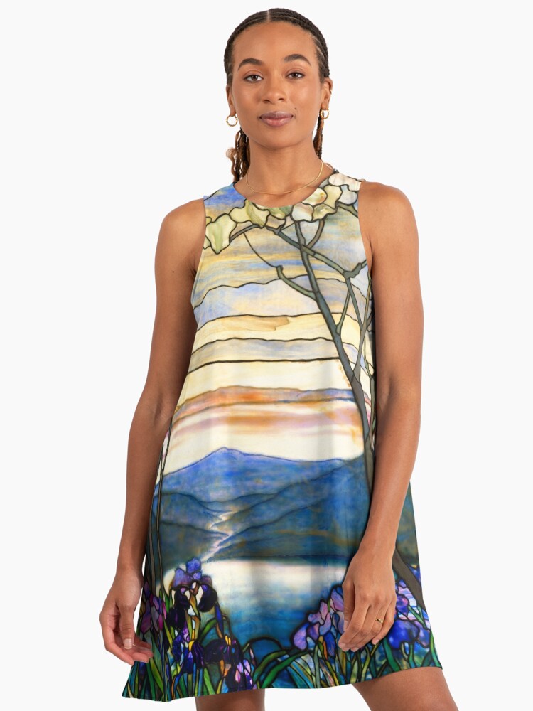 stained glass dress STAINED GLASS MIDI DRESS – Lucian Matis