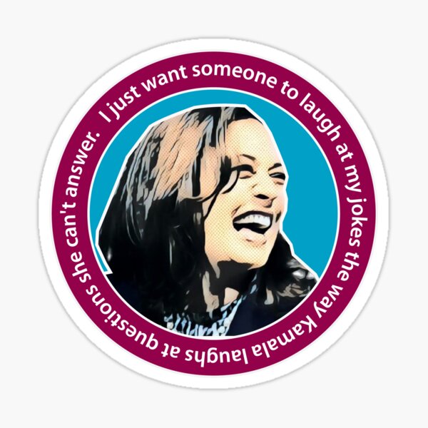 Item preview, Kamala Laughing v1 designed and sold by RedPilled Apparel.