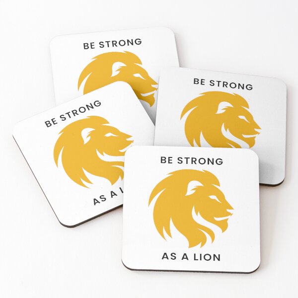 Item preview, Be Strong as a Lion designed and sold by thatsaquote.