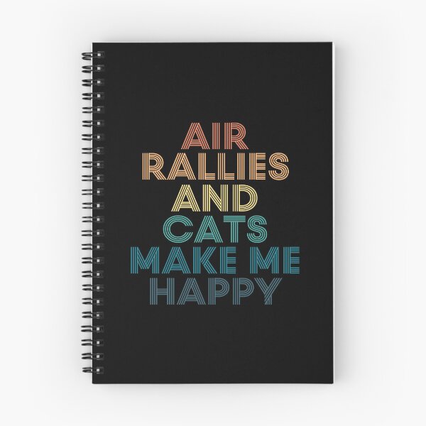 Item preview, Air Rallies And Cats Make Me Happy designed and sold by kindxinn.