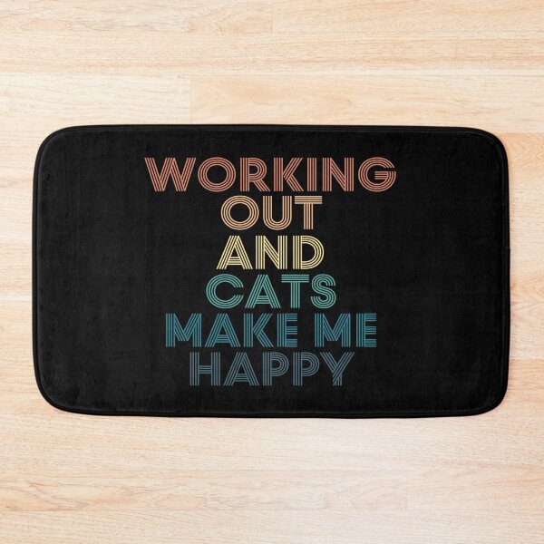 Item preview, Working Out And Cats Make Me Happy designed and sold by kindxinn.
