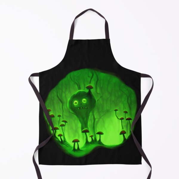 Item preview, Tree-monster in a mushroom forest IX green designed and sold by BrachiaST.
