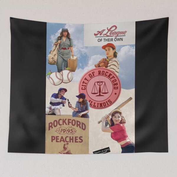 Item preview, A league of their own collage designed and sold by FLAWLESS-ART.
