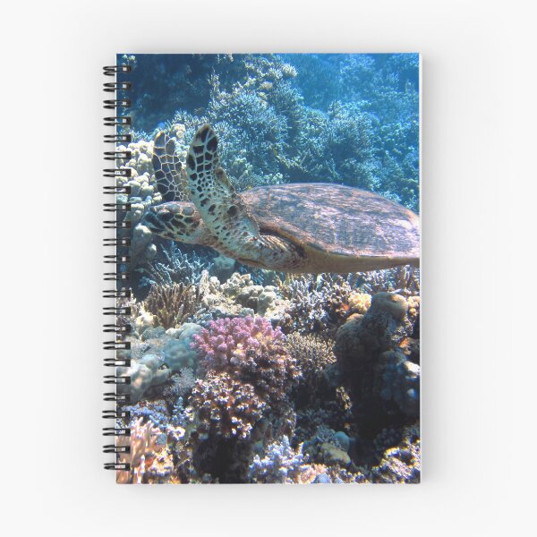 Item preview, Sea Turtles Swimming On Top of Corals Reefs designed and sold by Luxxe87.