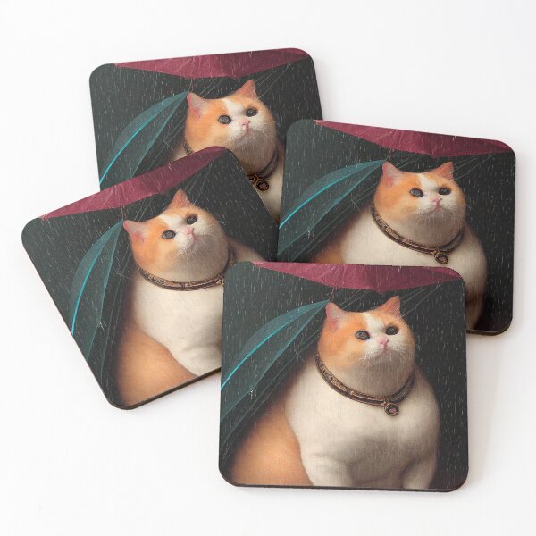 Item preview, Cat and Rain designed and sold by ladarkepoque.