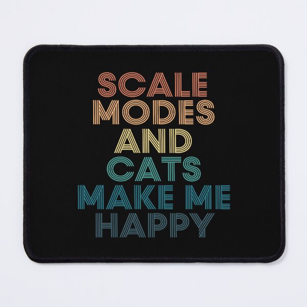 Item preview, Scale Modes And Cats Make Me Happy designed and sold by kindxinn.