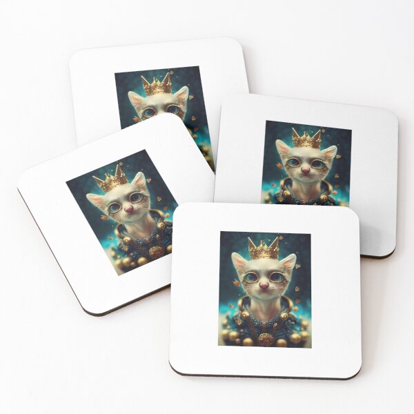 Item preview, Surreal cat king designed and sold by FuturistDesigns.