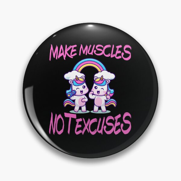 Item preview, Kopie von Fitness Shirt - Make Muscles Not Excuses designed and sold by strokli.
