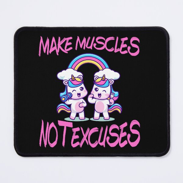 Item preview, Kopie von Fitness Shirt - Make Muscles Not Excuses designed and sold by strokli.