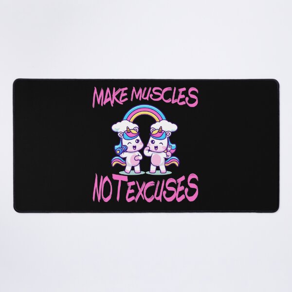 Item preview, Kopie von Fitness Shirt - Make Muscles Not Excuses designed and sold by strokli.