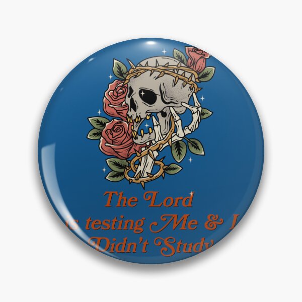 Item preview, The Lord Is Testing Me Sarian Merch  designed and sold by ATScustomod.