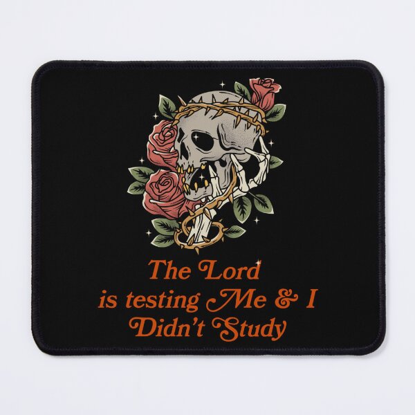 Item preview, The Lord Is Testing Me Sarian Merch designed and sold by ATScustomod.