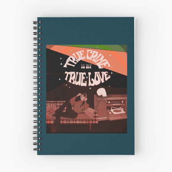 Item preview, True Crime is My True Love 70s inspired print  designed and sold by ATScustomod.