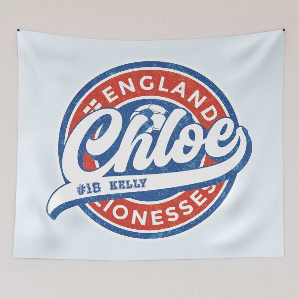 Item preview, Chloe Kelly - England Lionesses Football Badge (round) designed and sold by Numero14.