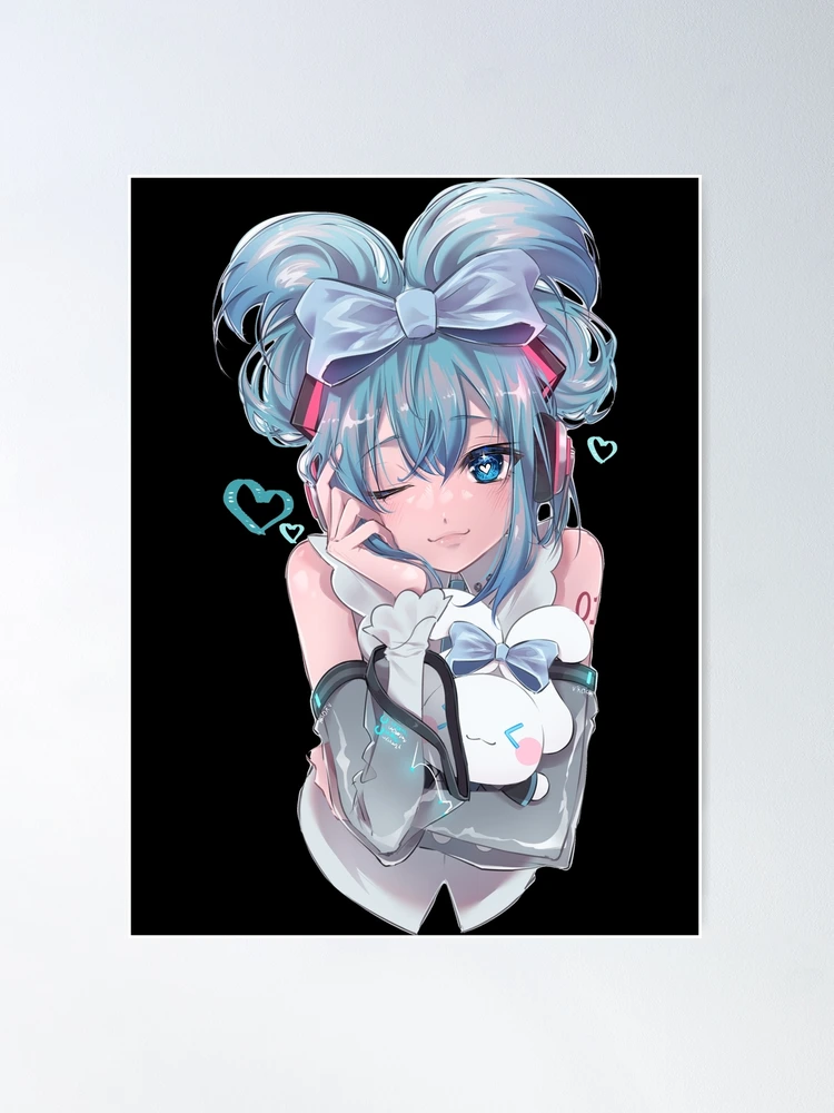 Miku Hatsune X Cinnamoroll Kawaii Coaster