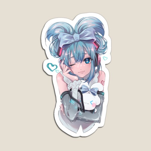 Miku Hatsune X Cinnamoroll Kawaii Coaster