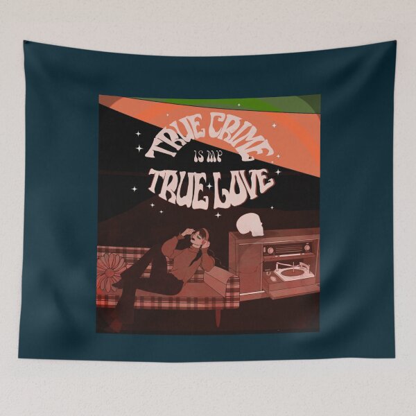 Item preview, True Crime is My True Love 70s inspired print  designed and sold by ATScustomod.