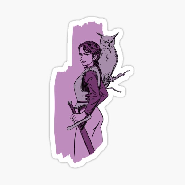 Athenan swordswoman Sticker