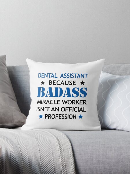 Item preview, Dental Assistant Surprise Birthday Badass Miracle Worker  designed and sold by smily-tees.