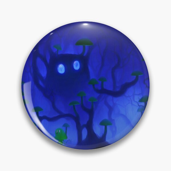 Item preview, Tree-monster in a mushroom forest X blue designed and sold by BrachiaST.