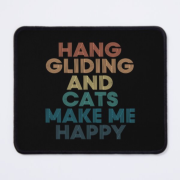 Item preview, Hang gliding And Cats Make Me Happy designed and sold by kindxinn.