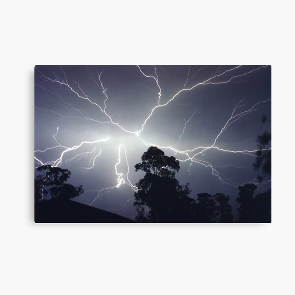 Sydney Lightning Explosion ! Canvas Print