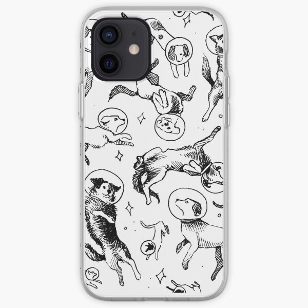 Space dogs iPhone Soft Case
