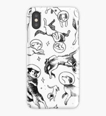 Space dogs iPhone XS Case