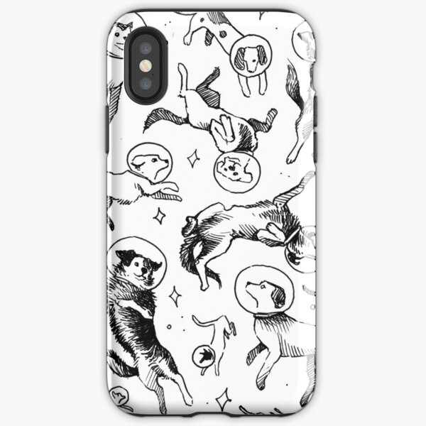 Weltraumhunde iPhone Robuste Hülle