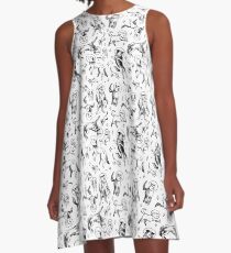 Space dogs A-Line Dress