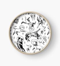 Space dogs Clock