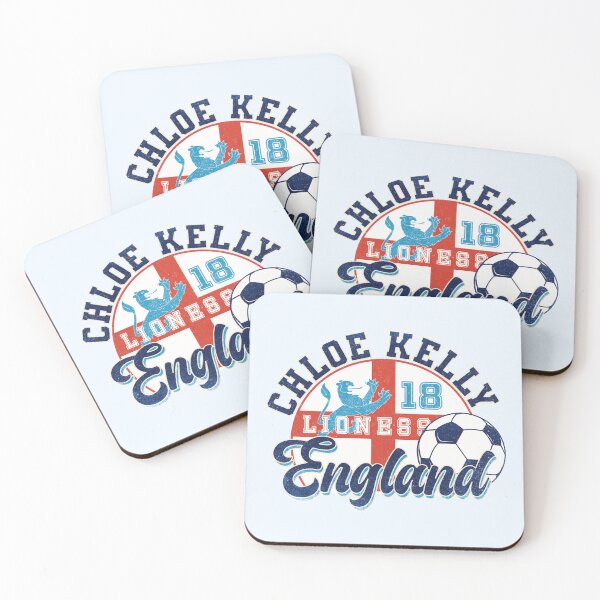 Item preview, England Lionesses - Chloe Kelly #18 (sunset style) designed and sold by Numero14.