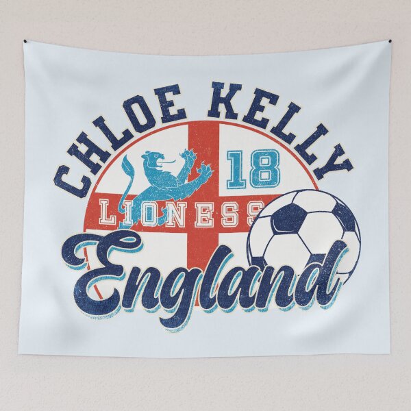 Item preview, England Lionesses - Chloe Kelly #18 (sunset style) designed and sold by Numero14.