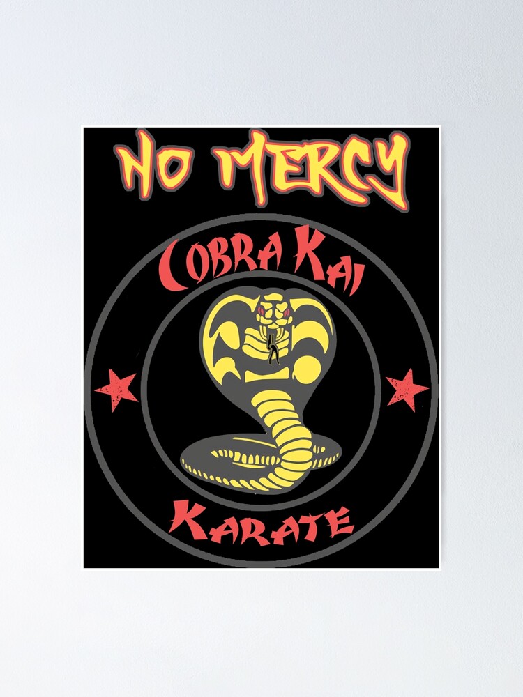 Cobra Kai No Mercy Icon Tote Bag, Official Cobra Kai Merch