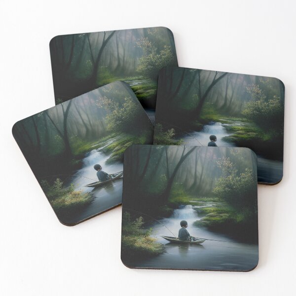 Item preview, Boy Fishing Series #3 designed and sold by Tasmanian Viking.