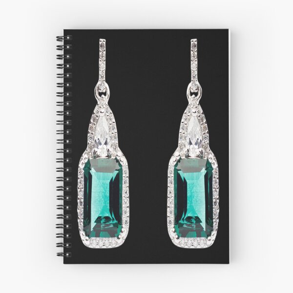 Item preview, Earring Jewellery Emerald Gemstone Silver, earring designed and sold by JESSGOINES.