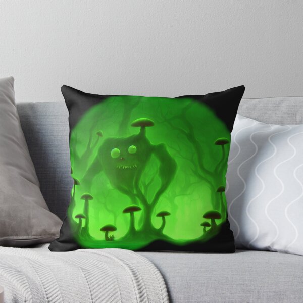 Item preview, Tree-monster in a mushroom forest XI green designed and sold by BrachiaST.