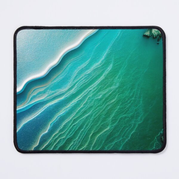 Item preview, aerial view ocean wave and beach photography. nature landscape 1 designed and sold by ShopThousand.