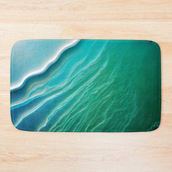 Item preview, aerial view ocean wave and beach photography. nature landscape 1 designed and sold by ShopThousand.