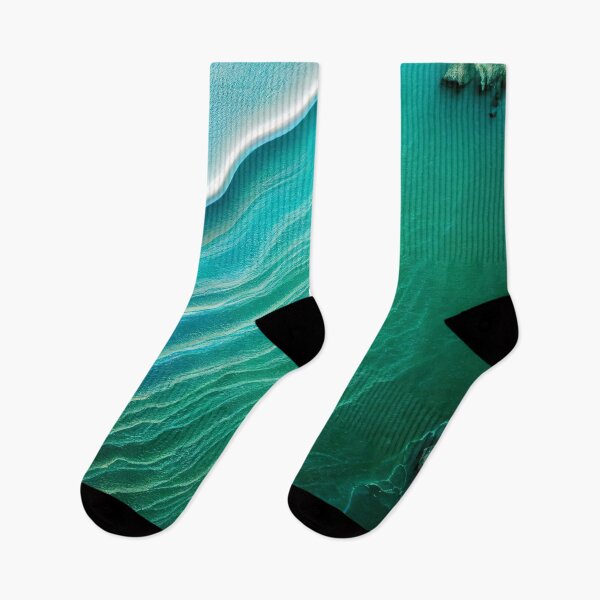 Item preview, aerial view ocean wave and beach photography. nature landscape 1 designed and sold by ShopThousand.