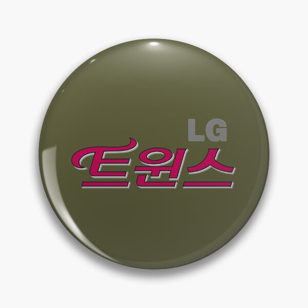 Item preview, LG Twins Seoul Baseball KBO Korean Script Logo designed and sold by ClaudioManno.