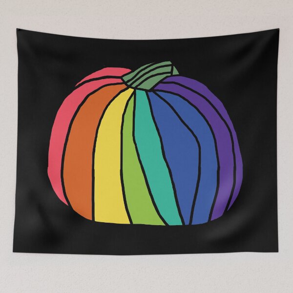 Item preview, Big Rainbow Pumpkin designed and sold by ellenhenry.