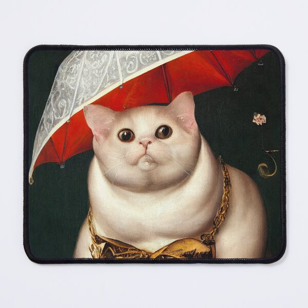 Item preview, Cat under rain designed and sold by ladarkepoque.