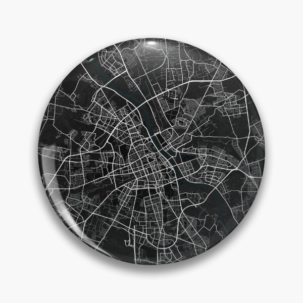 Item preview, Warsaw City Map of Poland - Dark designed and sold by deMAP.