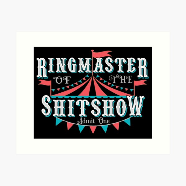 Ringmaster of the Shitshow unisex t-shirt - funny t-shirt - shirt for –  Twinkle Twinkle Tees