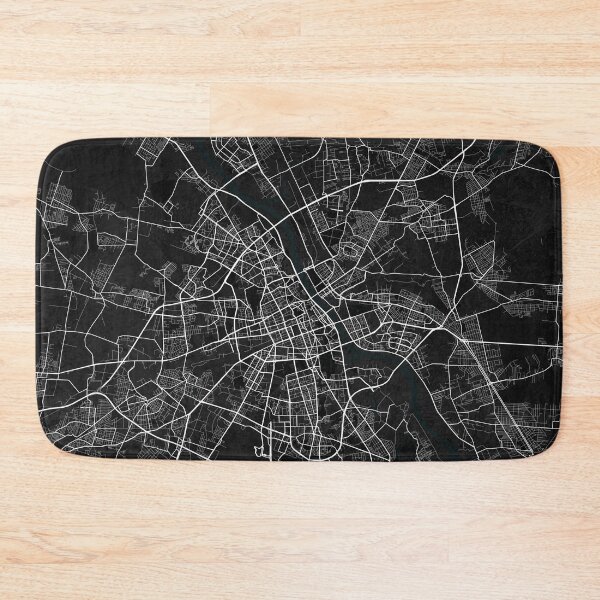 Item preview, Warsaw City Map of Poland - Dark designed and sold by deMAP.