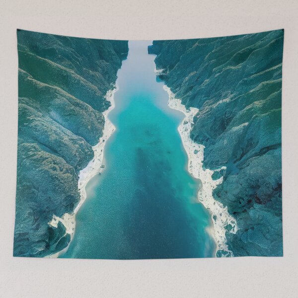 Item preview, aerial view ocean wave and beach photography. nature landscape 3 designed and sold by ShopThousand.