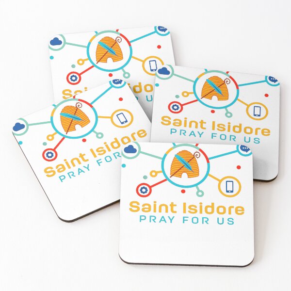 Item preview, saint isidore pray for us designed and sold by topreview.