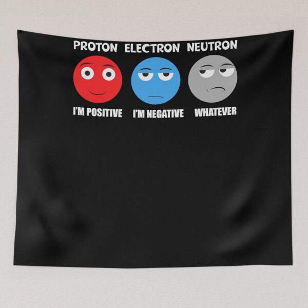Item preview, Proton Electron Neutron  designed and sold by JavisHaumesse.